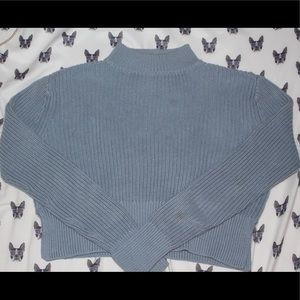 L. A hearts mock turtle neck